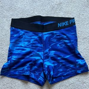 Blue Nike Pros